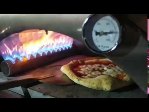 Pizza margherita Forno a gas portatile Nonno Lillo - YouTube