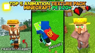 (TOP 5 TEXTURE ANIMASI MCPE) Texture Pack Yang Akan Mengubah Animasi Menjadi Realistic - MCPE 1.20 screenshot 4