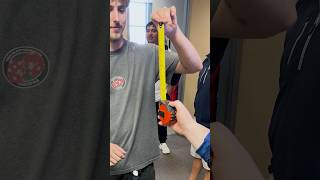 Asking Our Team To Guess 12 Inches Without Looking