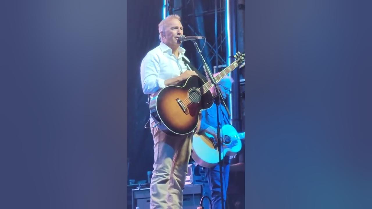 Kevin Costner Performs "Won't Stop Loving You"