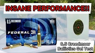 6.5 Creedmoor Federal PowerShok 140gr Ammo Review & Ballistics Gel Test: BEST 6.5 CREEDMOOR LOAD?! screenshot 4