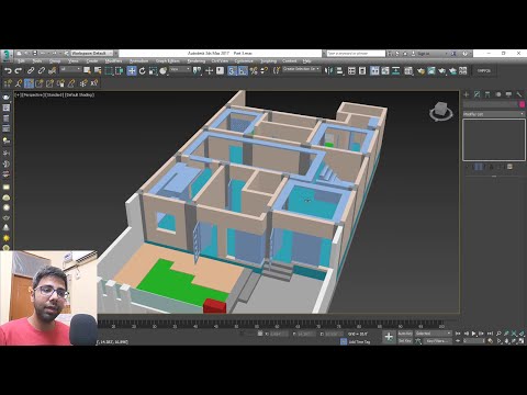 Complete Floor plan and Front Elevation Design Part 4 | 3Ds Max Tutorial in Hindi | Allrounder Bhai