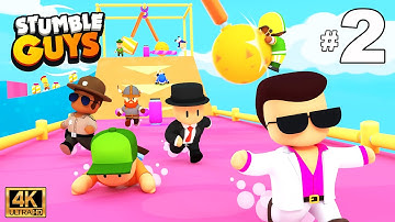 Stumble Guys - Gameplay Walkthrough Part 2 (iOS, Android, PC) | UHD 4K