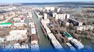 Orenburg disaster: Another Russian city floods after Europe's third-longest river burst its banks