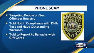 Police warn of phone scam targeting people on sex offender registry
