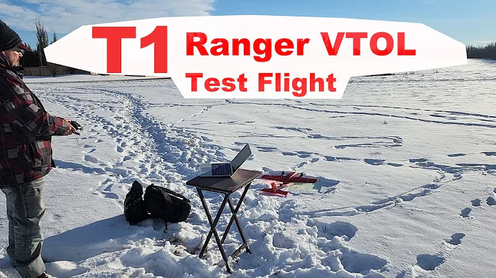 T1 Ranger VTOL test flight ArduPlane Quadplane transition HEE WING conversion kit