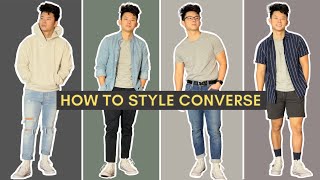 HOW TO STYLE CONVERSE CHUCK TAYLOR HIGH TOP SNEAKERS