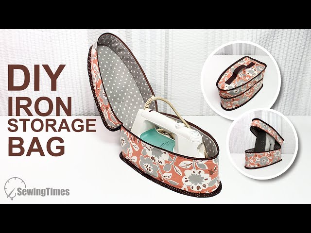 DIY IRON STORAGE BAG | How to make Iron Case Tutorial & Sewing Pattern [sewingtimes]