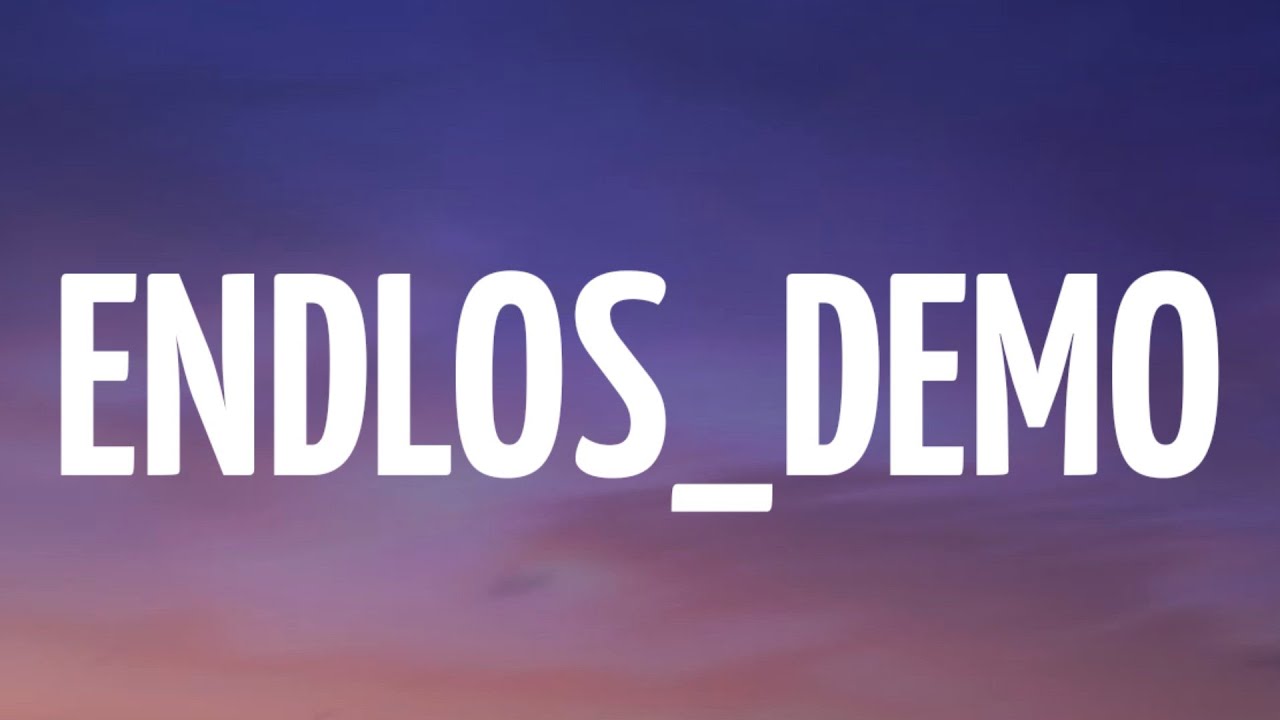 Mayberg Endlos_demo (Sped Up/Lyrics) "ich war noch nie so verliebt