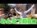 【最高】ついにジョージとジローと朝BBQ！