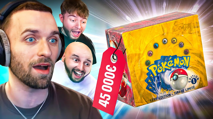 ON OUVRE UNE DISPLAY À 45'000€, LE SET DE BASE (Cartes Pokémon)