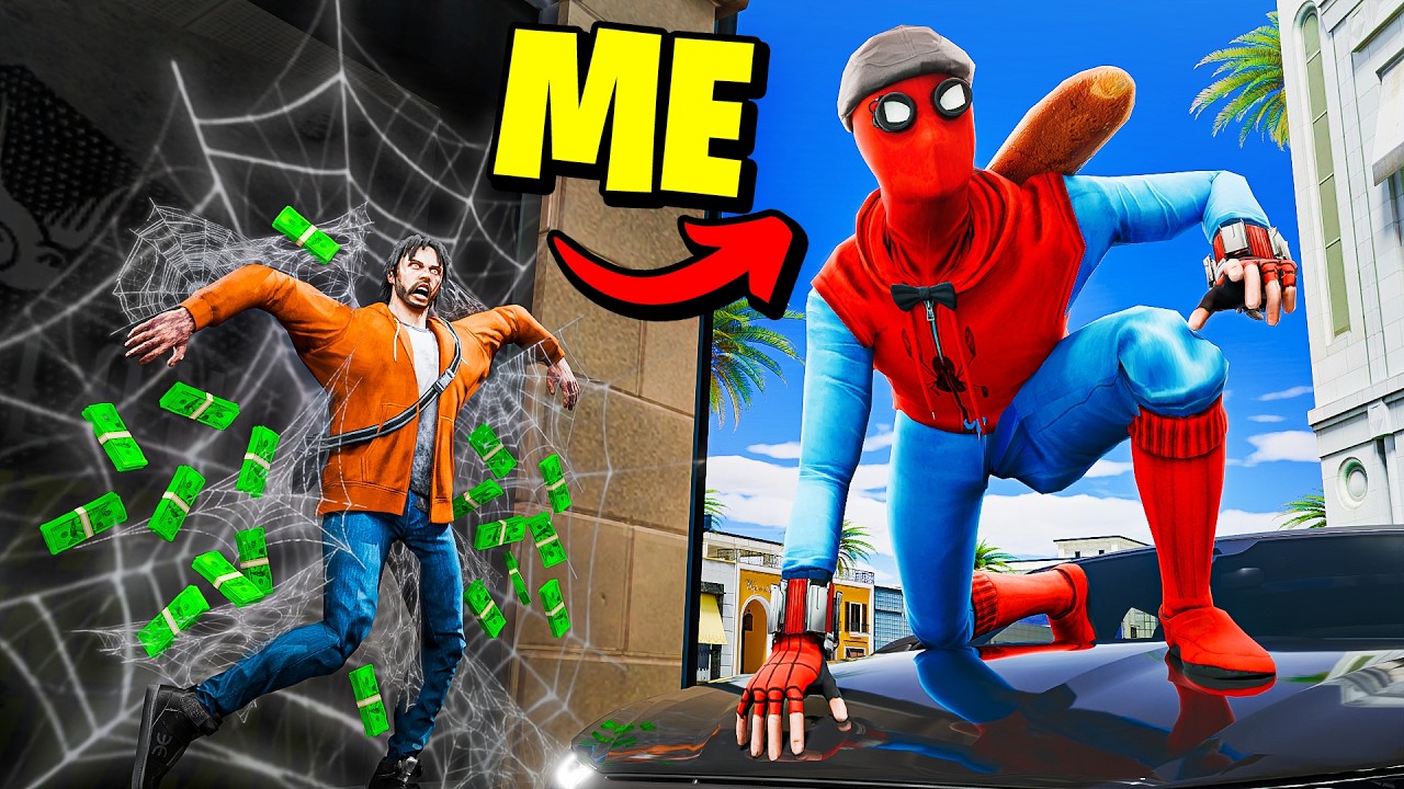 I Become Spider-Man in GTA 5 RP