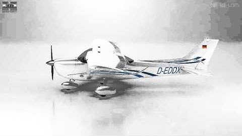 Cessna 172 Skyhawk 3D model by 3DModels.org