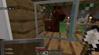 (PS5 Minecraft) Angry Horse in the Rain screenshot 5