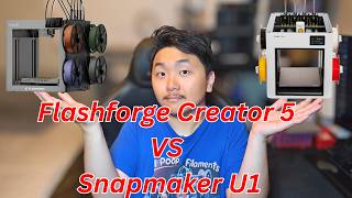 Flashforge Creator 5 Vs Snapmaker U1 Ultimate Comparison | Is One Better Than The Other?