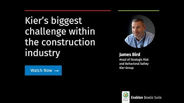 What is the biggest challenge Kier Group is facing within the construction industry.