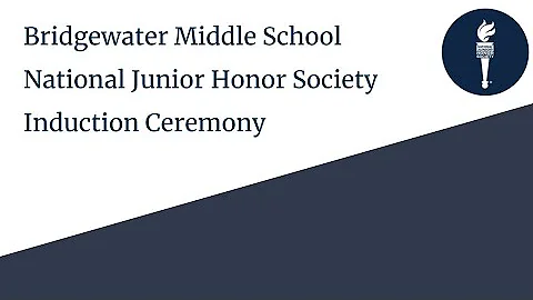 2021 Bridgewater National Junior Honor Society Ind...