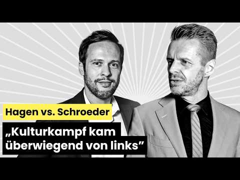 Martin Hagen vs. Florian Schroeder:„Der Kulturkampf kam seit Jahren überwiegend von links“