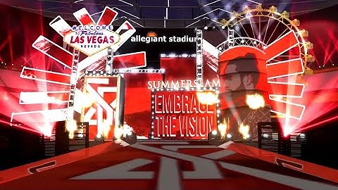 WWE Seth Rollins SummerSlam 2021 Entrance | Animation