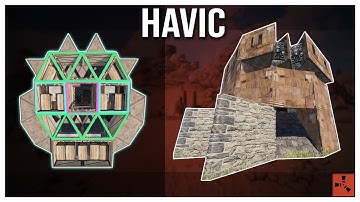 HAVIC - RUST Console Group Base With Stability Bunker