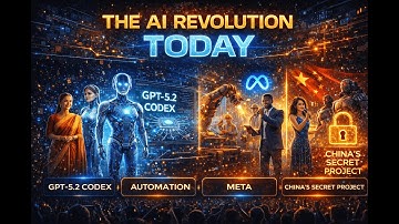 🌐 The AI Revolution Today: GPT‑5.2 Codex, Automation, Meta & China’s Secret Project