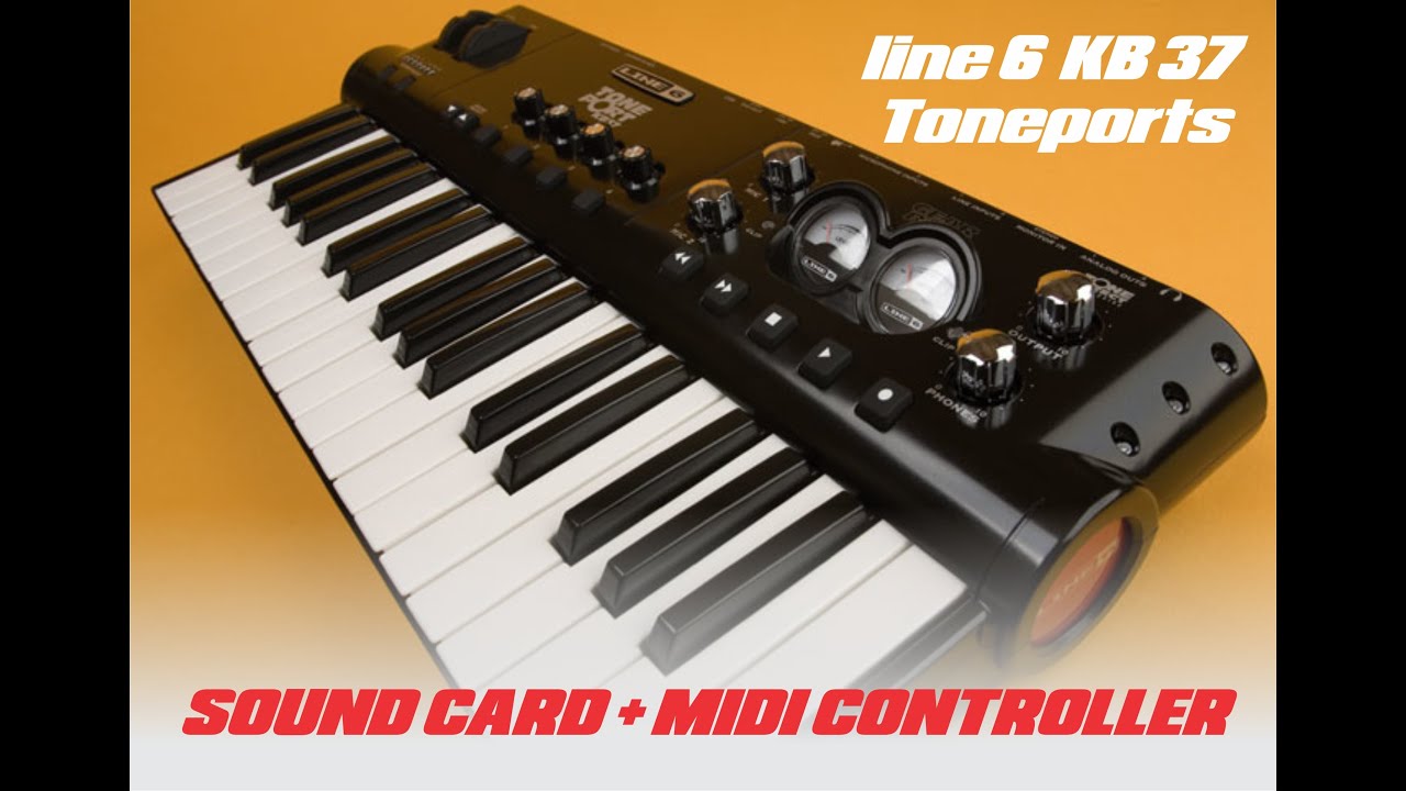REVIEW KEYBOARD CONTROLLER & SOUND CARD TONE PORT LINE KB37