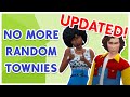 UPDATED!! No More Random Townies | Just Using MC Command Center