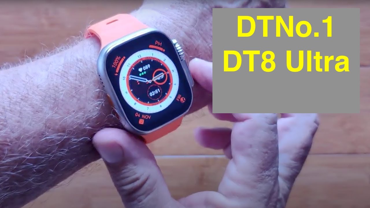 DTNO.1 DT8 Ultra smartwatch review - More appearance than reality -   Reviews