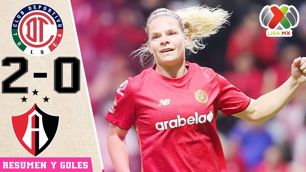 Toluca vs Atlas 2-0 Resumen Y Goles 🔥 Liga MX Femenil 2026 🔥 Clausura | Jornada 2