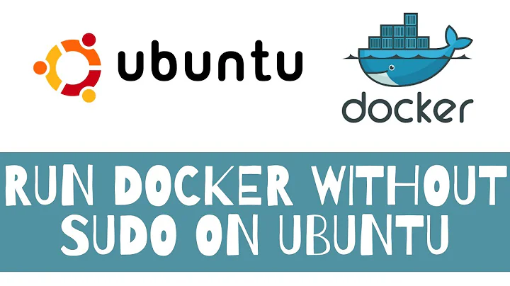 Run docker command without sudo in Ubuntu | Docker for beginners #2