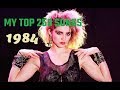 My top 250 of 1984 songs