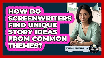 How Do Screenwriters Find Unique Story Ideas From Common Themes? - Screenwriter