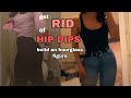 get RID of HIP DIPS in 2 weeks (no equipment) WORKOUT