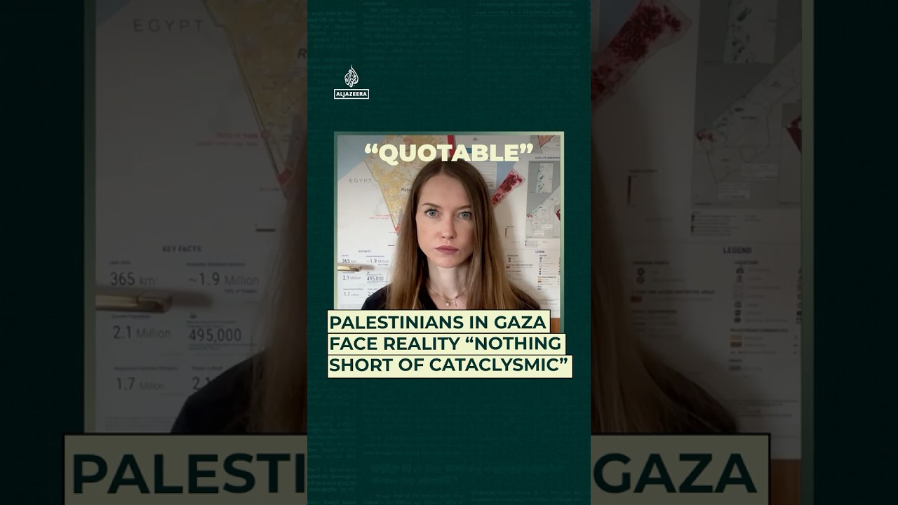 يواجه الفلسطينيون في غزة واقعاً "كارثياً بكل المقاييس".