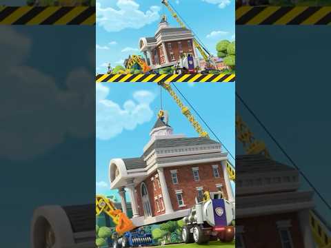Rubble & Crew rescue city hall! #shorts
