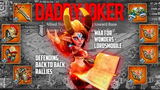 DaaddyJoker destroying titans! War of wonders! - Lords Mobile