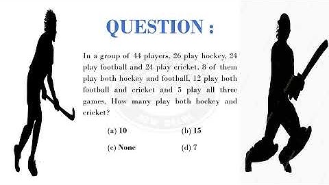 A question on Set Operations | CSIR-NET June 2018 | General Aptitude | July Mary Mathew