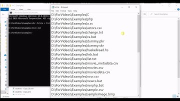 Export list of files, folders including subfolders to a txt file from command line