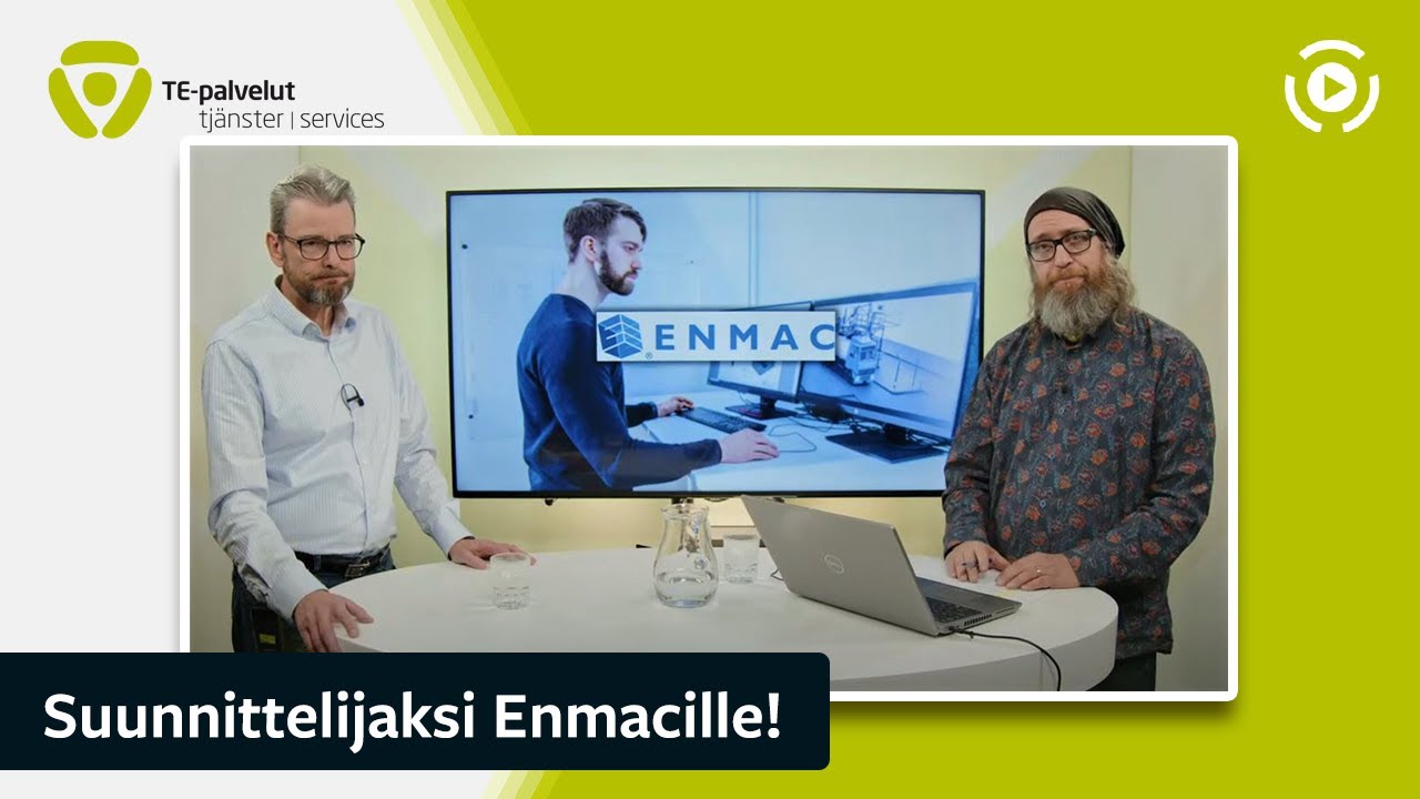 Mekaniikka- ja automaatiosuunnittelijaksi ENMAC Oy:lle!