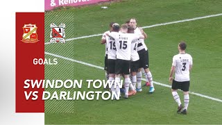 Goals: Swindon Town v Darlington