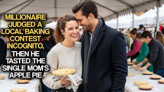 Millionaire Judged A Local Baking Contest Incognito Then He Tasted The Single Moms Apple Pie