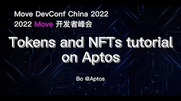 Tokens and NFTs tutorial on Aptos | Move DevConf