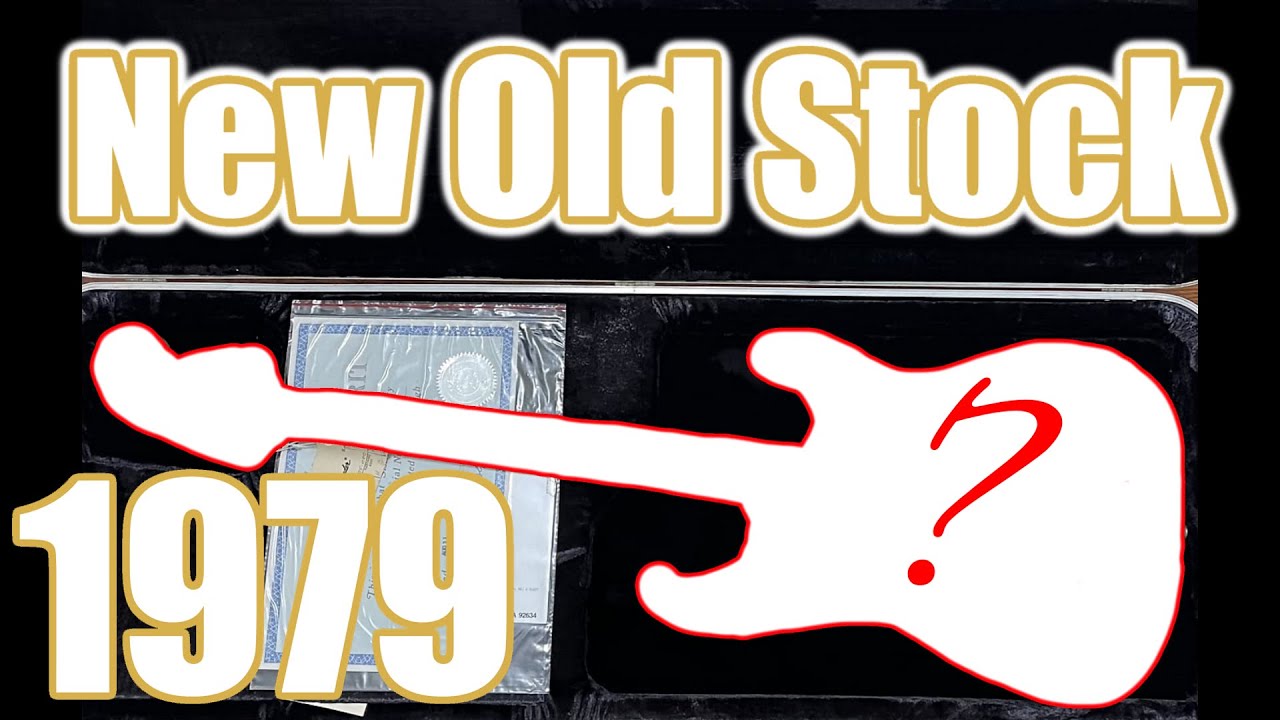 These Rare Strats Have Been Sealed Since 1979! | NOS 25th