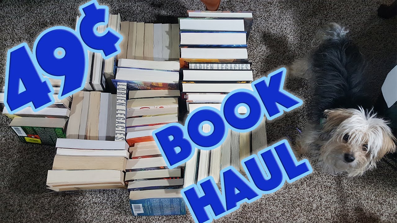 49 Cent Book Haul YouTube 49-cent-book-haul-youtube
