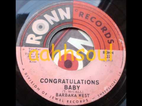 Congratulations Baby  -  Barbara West