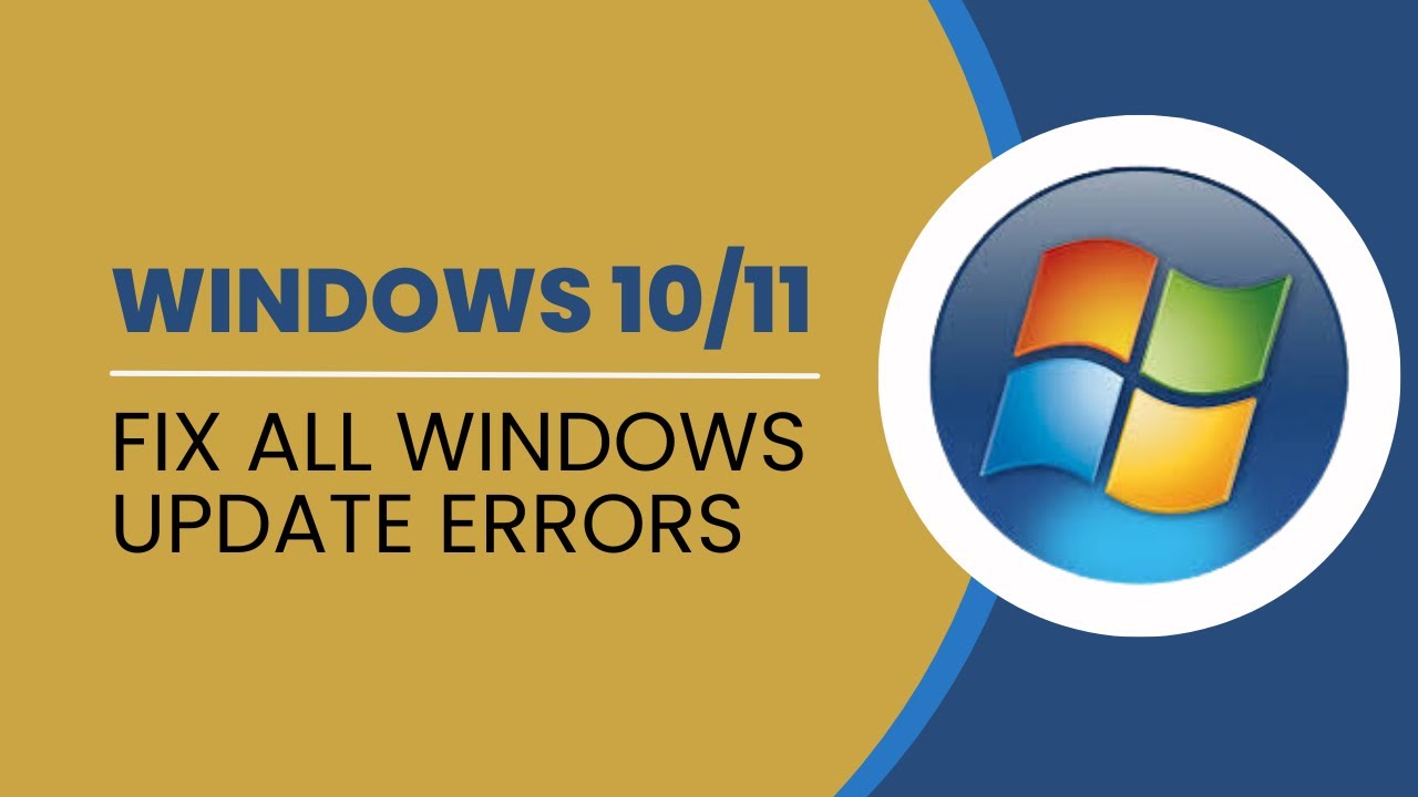 How To Fix All Windows Update Errors In Windows 10/11 (2024) - YouTube