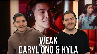 Twin Musicians REACT - WEAK - DARYL ONG & KYLA (SWV COVER)