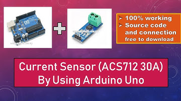 Tutorial: ACS712 Current Sensor (30A) with Arduino, 100% Working, Easy Way, Interface With Arduino