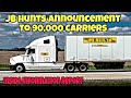 JB Hunts Announcement To 90,000 Carriers Truckers That Book Loads With Jb Hunt