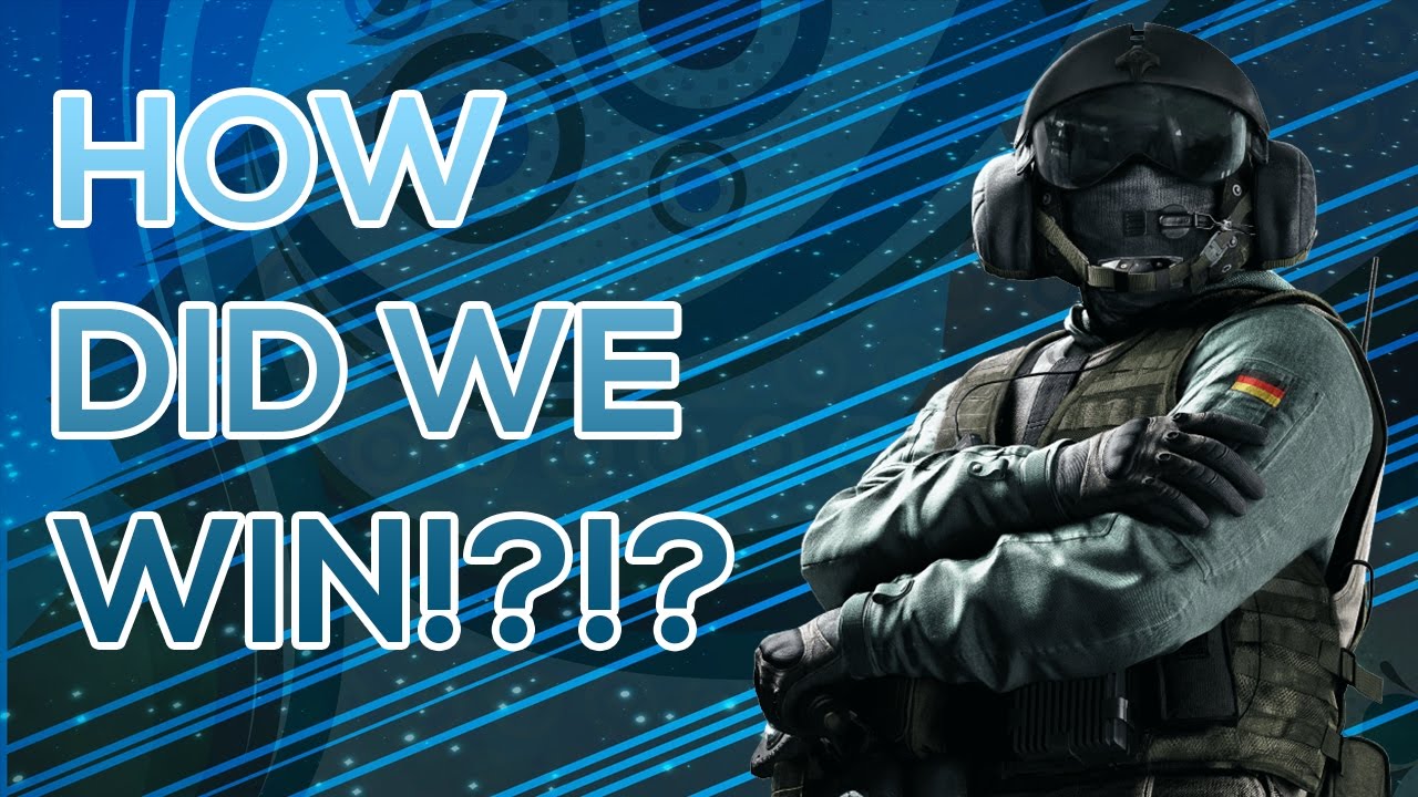 We Shouldn't Have Won!! | Rainbow Six Siege | Ranked Gameplay - YouTube